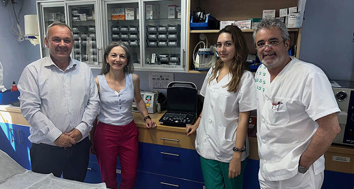 ADEL entrega material sanitario a los siete centros de salud de la Sierra Norte