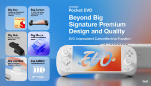AYANEO presenta su Pocket EVO, el primer dispositivo portátil android de 7 OLED 1080P