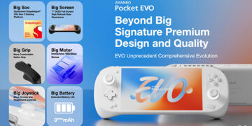 AYANEO presenta su Pocket EVO, el primer dispositivo portátil android de 7 OLED 1080P