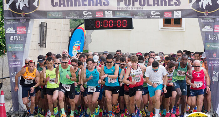 Brillante carrera para María Jesús Algarra y Marcos Hortelano que se imponen en la Laguna de Uña