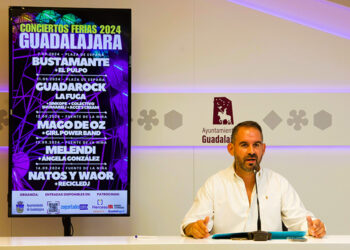 Bustamante, Mägo de Oz, Melendi, La Fuga y Natos y Waor con RECYCLED J actuarán en las Ferias y Fiestas de Guadalajara 2024 1 Bustamante, Mägo de Oz, Melendi, La Fuga y Natos y Waor con RECYCLED J actuarán en las Ferias y Fiestas de Guadalajara 2024
