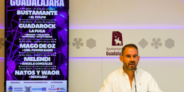 Bustamante, Mägo de Oz, Melendi, La Fuga y Natos y Waor con RECYCLED J actuarán en las Ferias y Fiestas de Guadalajara 2024