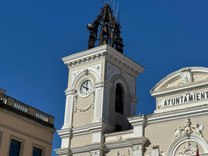 Campanario del ayuntamiento de Guadalajara