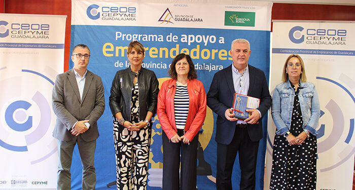 Cerrada la inscripción para la séptima edición del programa de apoyo a emprendedores de la provincia, impulsado por CEOE-Cepyme Guadalajara 1 Cerrada la inscripción para la séptima edición del programa de apoyo a emprendedores de la provincia, impulsado por CEOE-Cepyme Guadalajara