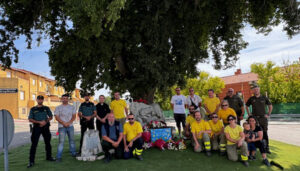 Cogolludo no olvida, ni hoy, ni nunca, a los héroes de su retén fallecidos el 17 de julio de 2005