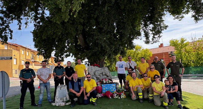 Cogolludo no olvida, ni hoy, ni nunca, a los héroes de su retén fallecidos el 17 de julio de 2005