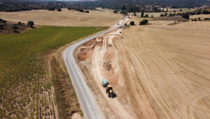Comienzan las obras de rehabilitación de la CM-3009 en Almonacid del Marquesado