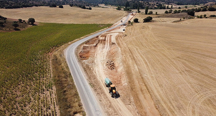 Comienzan las obras de rehabilitación de la CM-3009 en Almonacid del Marquesado