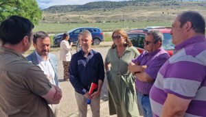 Comienzan los trabajos de despliegue de fibra óptica en el polígono industrial Los Tobares de Molina de Aragón