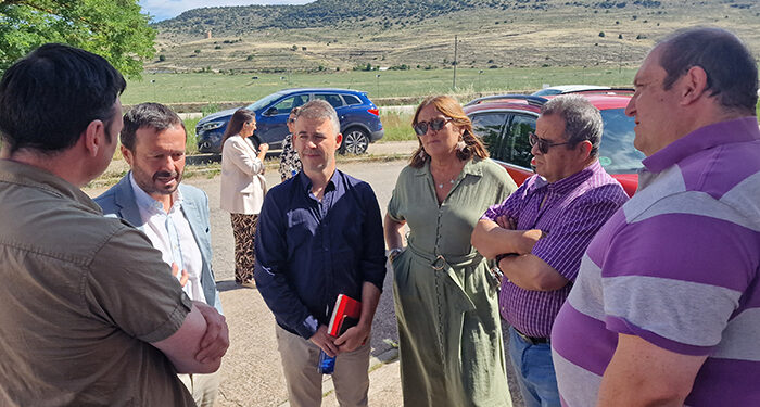 Comienzan los trabajos de despliegue de fibra óptica en el polígono industrial Los Tobares de Molina de Aragón