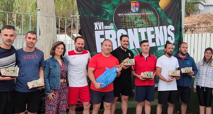 Cristian Martínez y José Andrés Mota vencen en San Lorenzo de la Parrilla en el XVI Circuito Provincial de Frontenis 1 Cristian Martínez y José Andrés Mota vencen en San Lorenzo de la Parrilla en el XVI Circuito Provincial de Frontenis