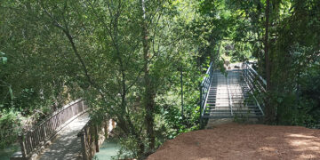 Cuenca en Marcha denuncia al SEPRONA la construcción de un puente “presuntamente ilegal” sobre el Júcar