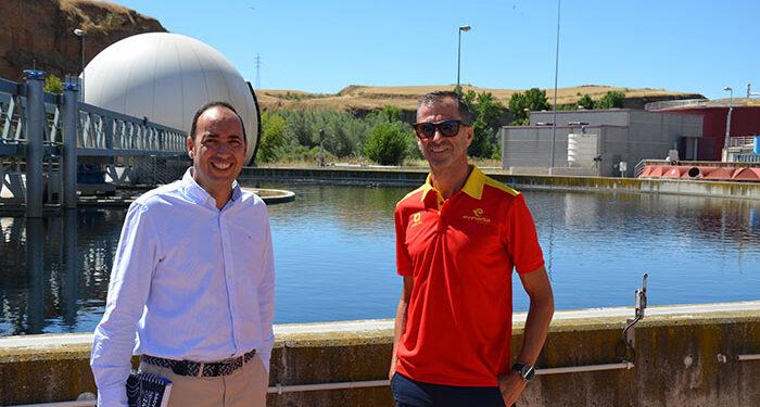 Daniel Molina visita la depuradora de Guadalajara a un mes de los Juegos Paralímpicos 1 Daniel Molina visita la depuradora de Guadalajara a un mes de los Juegos Paralímpicos