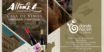Donde Nacen los Sabores organiza el domingo 7 de julio una cata de vino comentada y maridada en el Edificio Iberia