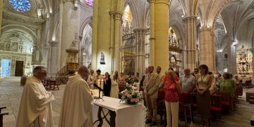El Ayuntamiento de Cuenca cumple con el voto a Santa Ana en la Catedral en el día de su festividad