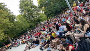El Ayuntamiento de Cuenca volverá a instalar una pantalla gigante en el Parque de Santa Ana para seguir la final de la Eurocopa el domingo