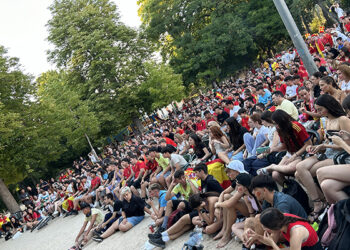 El Ayuntamiento de Cuenca volverá a instalar una pantalla gigante en el Parque de Santa Ana para seguir la final de la Eurocopa el domingo