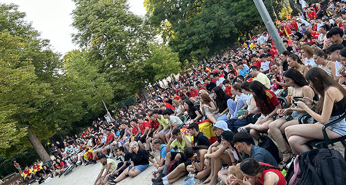 El Ayuntamiento de Cuenca volverá a instalar una pantalla gigante en el Parque de Santa Ana para seguir la final de la Eurocopa el domingo