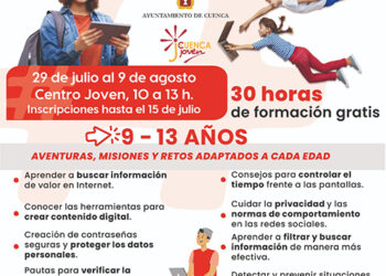 El Centro Joven del Ayuntamiento de Cuenca acoge un Campamento Digital para formar a menores de entre 9 y 13 años en competencias digitales El Centro Joven del Ayuntamiento de Cuenca acoge un Campamento Digital para formar a menores de entre 9 y 13 años en competencias digitales