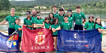 El Club Piragüismo Cuenca se cuelga diez oros en la Regata de Pareja