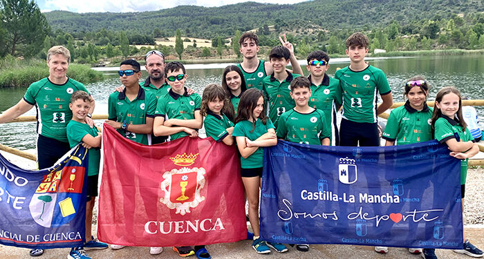 El Club Piragüismo Cuenca se cuelga diez oros en la Regata de Pareja