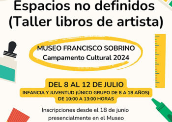 El Museo Francisco Sobrino organiza un campamento urbano para despertar el interés de los más pequeños por la creación artística