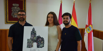 El cartel anunciador de las fiestas patronales de Tarancón es obra de Naroa Huélamo