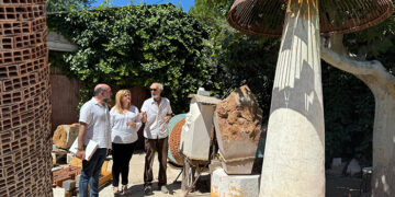 El escultor Vicente Marín donará tres de sus obras al Ayuntamiento de Cuenca para que se ubiquen en diferentes espacios de la ciudad
