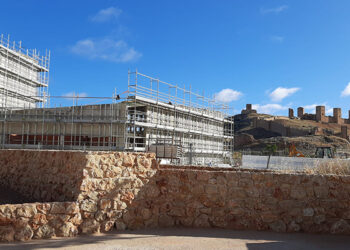El ministro de Turismo visita las obra del Parador de Molina El ministro de Turismo visita las obra del Parador de Molina