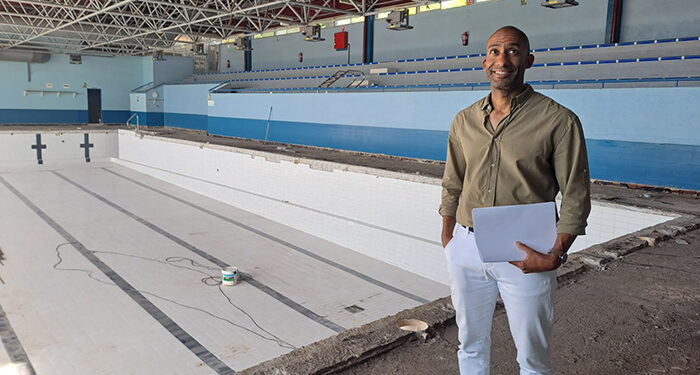 En marcha la reforma integral de la piscina cubierta Huerta de Lara con una inversión de cerca de 200.000 euros