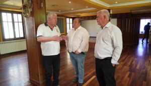 Firmado el convenio entre Diputación y Asociación Casino de la Amistad de Molina para reparar el Palacio de los Garcés de Marcilla