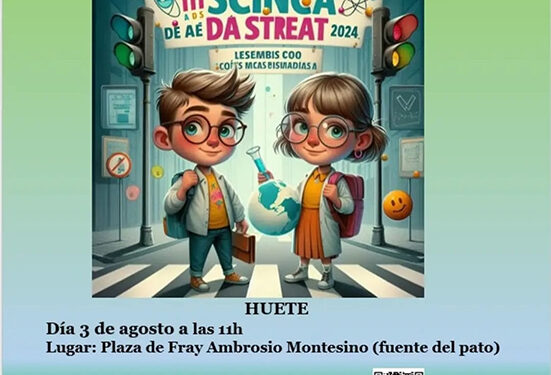 Huete y sus pedanías celebran la II Jornada de Ciencia Ciudadana Ciencia en la Calle