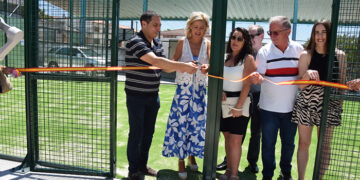Inaugurada la nueva pista de pádel de Almonacid del Marquesado