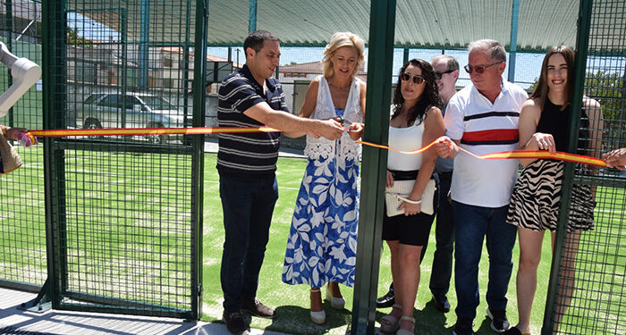 Inaugurada la nueva pista de pádel de Almonacid del Marquesado