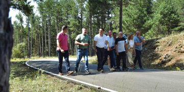 Inauguradas las mejoras del camino forestal de Poyatos-Las Majadas-Vega del Codorno con una inversión de más de dos millones y actuación en más de 40 kilómetros