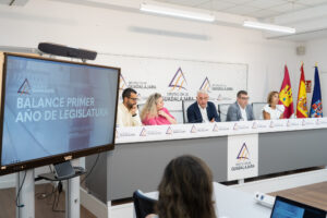 JLVega y vicepresidentes Balance primer ano actual mandato