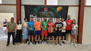 José Andrés Mota y David Fernández se llevan el triunfo en el XIII Torneo de Frontenis de Horcajo de Santiago