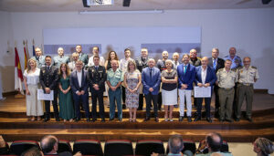 La Agrupación de Voluntarios de Protección Civil de Cuenca y el bombero de Guadalajara, David Hernández González, premiados al Mérito de la Protección Civil de CLM