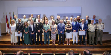 La Agrupación de Voluntarios de Protección Civil de Cuenca y el bombero de Guadalajara, David Hernández González, premiados al Mérito de la Protección Civil de CLM