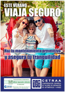 La Asociación de Talleres y Concesionarios de Guadalajara y CETRAA fomenta los mantenimientos preventivos ante los desplazamientos estivales