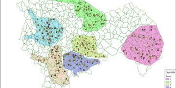 La Diputación actualiza la cartografía de las redes de agua y alumbrado de los pueblos de Guadalajara
