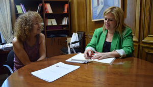 La Diputación de Cuenca conoce el proyecto del Centro de Arte Contemporáneo de Landete para estudiar fórmulas de colaboración