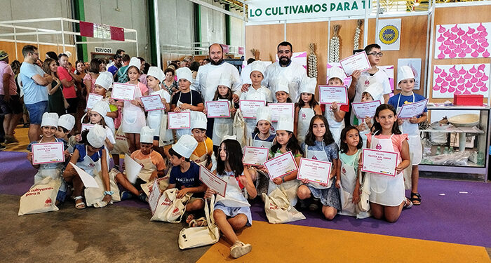La FIDA fomenta la cocina saludable entre los más jóvenes con la celebración del ‘Master Ajo Junior’