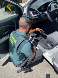 La Guardia Civil de Cifuentes detiene en Alcolea del Pinar a un dominicano con 262 gramos de cocaína