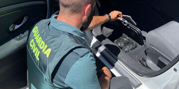La Guardia Civil de Cifuentes detiene en Alcolea del Pinar a un dominicano con 262 gramos de cocaína