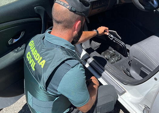 La Guardia Civil de Cifuentes detiene en Alcolea del Pinar a un dominicano con 262 gramos de cocaína