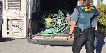 La Guardia Civil de Guadalajara detiene a dos rumanos por robo de cobre en Soria y resistencia a agentes de la autoridad