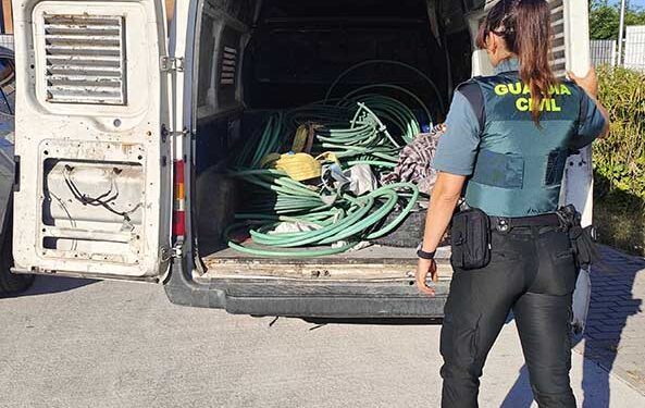 La Guardia Civil de Guadalajara detiene a dos rumanos por robo de cobre en Soria y resistencia a agentes de la autoridad
