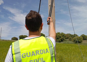 La Guardia Civil detiene a dos personas por sustracción de cable de cobre en Cuenca