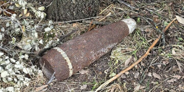 La Guardia Civil detona un proyectil de artillería originario de la Guerra Civil localizado en Hontoba